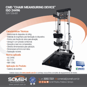 Ensaio de Medição de Cadeiras