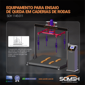 SOH 1145-011 - EQUIPAMENTO PARA ENSAIO DE QUEDA EM CADERIAS DE RODAS FEED