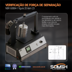 Verificação de força de separação